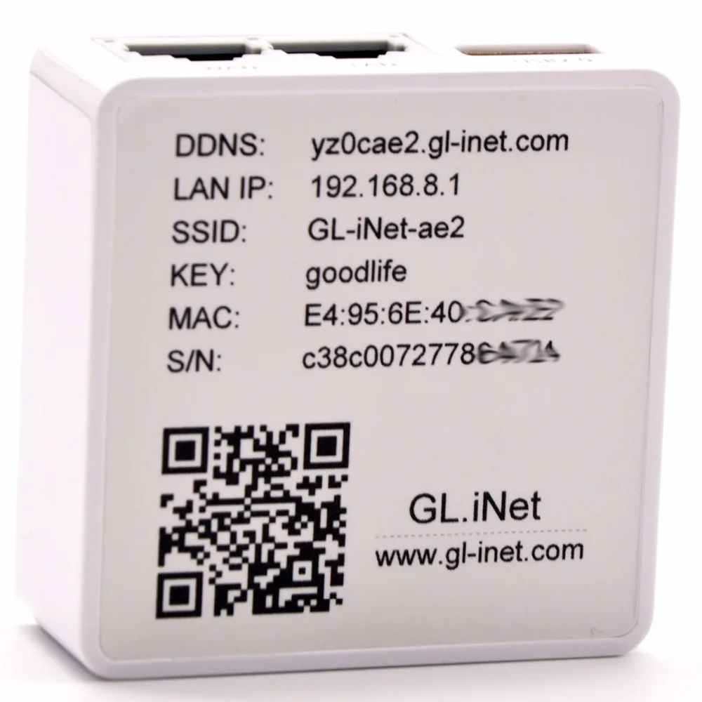 GL. iNet 6416 AR9331 802.11n 150 Мбит/с мини беспроводной Wi-Fi роутер прошивка OpenWRT Wi-Fi ретранслятор маршрутизатор путешествия 16 Мб Flash/64 МБ ram