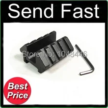 10 шт./лот двойной 45 Градусов Крепление со смещением Picatinny/weaverer rail