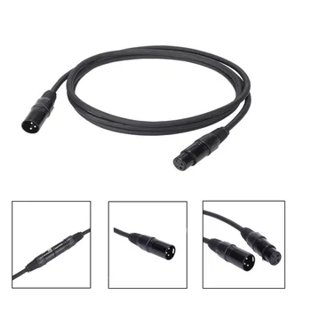

1M 5M 15M 20M 30M length 3-pin dmx in and out signal Connection DMX CABLE 3.5ft XLR for Stage Moving Head Fogger DMX signal line
