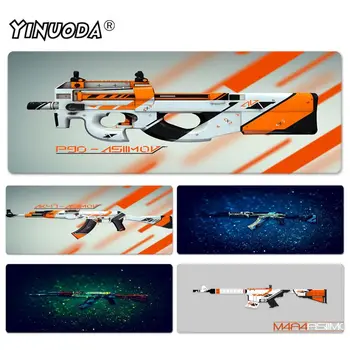

Yinuoda CS GO AK 47 mouse pad gamer play mats Size for 40x90CM Speed Version Gaming Mousepads