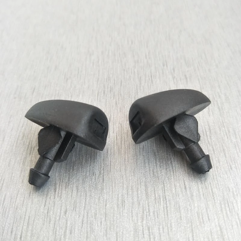 

2 x front windshield wiper water spray nozzles Jet spray jets Jet windshield for Peugeot 307