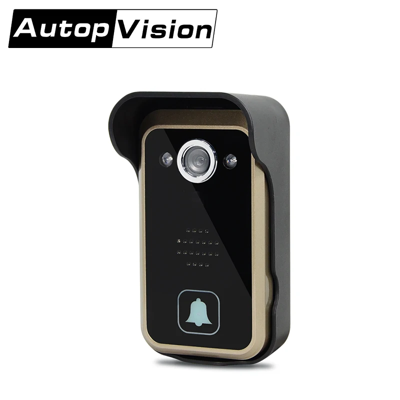  WF01 Video WiFi Intercom Doorbell Smartphone IOS Android APP Control Doorbell P2P IP55 Video Interc