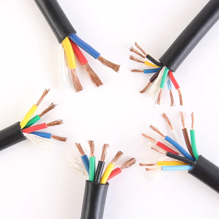 20 AWG 0 5 мм2 RVV 2/3/4/5/6/7/8/10/12/14/16/18 штырьки сердечника медный провод проводник