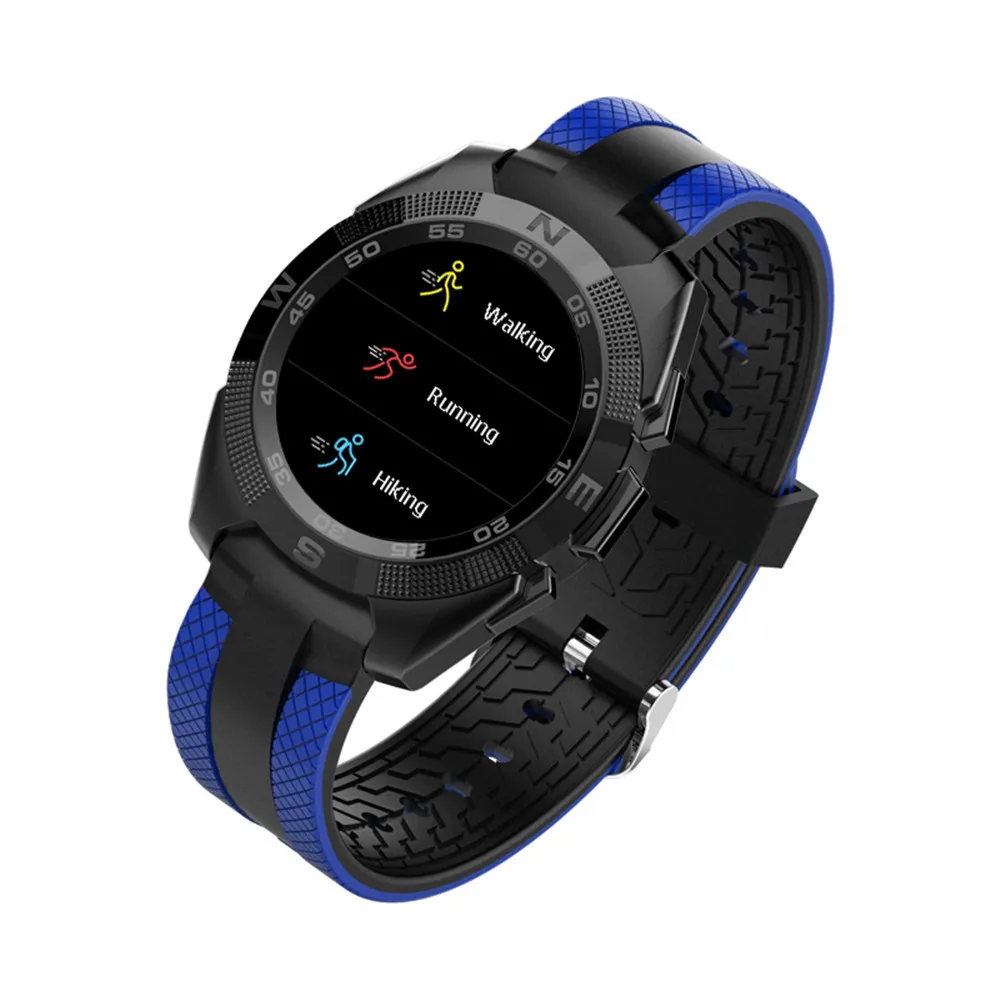 2019 New High Quality Bluetooth Women Men Calorie Sports Fitness Mileage Record Exercise Heart Rate Pedometer Smart Watches #A