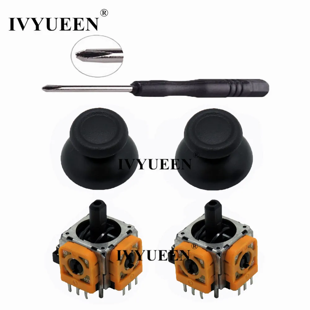 IVYUEEN 2 Sets for Dualshock 4 PS4 PRO font b Slim b font Controller 3D Analog