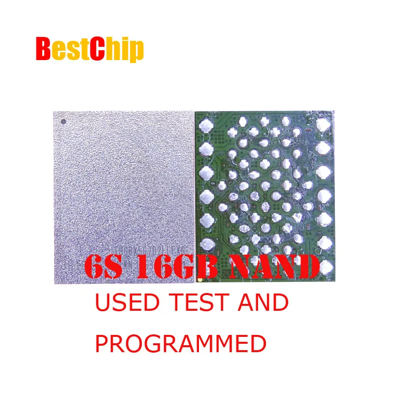 

3pcs/lot For iPhone 6S 4.7 Hard disk NAND flash memory IC 16GB HD chip programmed with and serial NO.