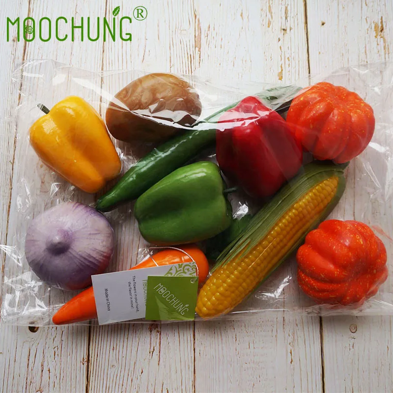 MOOCHUNG 10 шт. искусственные овощи поддельный Дисплей Декор для дома пена