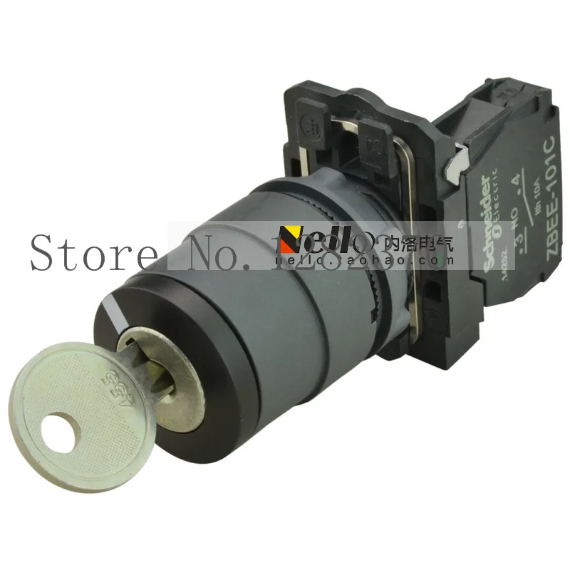 

[ZOB] original key switch 22mm XB5AG21C 2 paragraph 1 self-locking single pumping normally open --10PCS/LOT