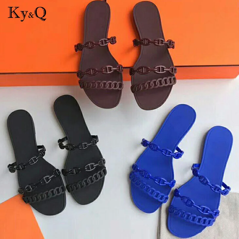 Brands Women Jelly Flip Flops Female Spring & Summer Transparent Beach Flip Flops Female Cute Flip Flops Brands Women Jelly Flip Flops Female Spring & Summer Transparent Beach Flip Flops Female Cute Flip Flops