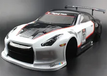 RC 1:10 escala en derrape en carretera coche pintado de cuerpo de PVC de 200MM cuerpo de GTR HSP 94123, 94122, 94103