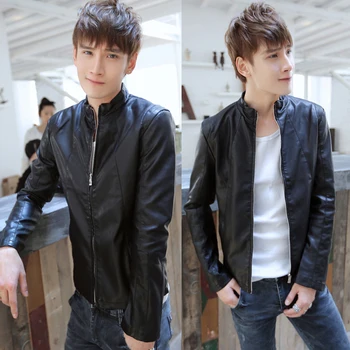 

New Fashion Men's Leather Jacket Coats Motorcycle Leather Jackets Faux Leather Man Winter Thicken Warm Leather Clothing