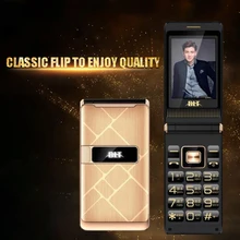 Флип большой сенсорный экран пластиковый мобильный телефон для пожилых людей один ключ фонарь внешний FM большой русский Ключ Dual Sim BLT61
