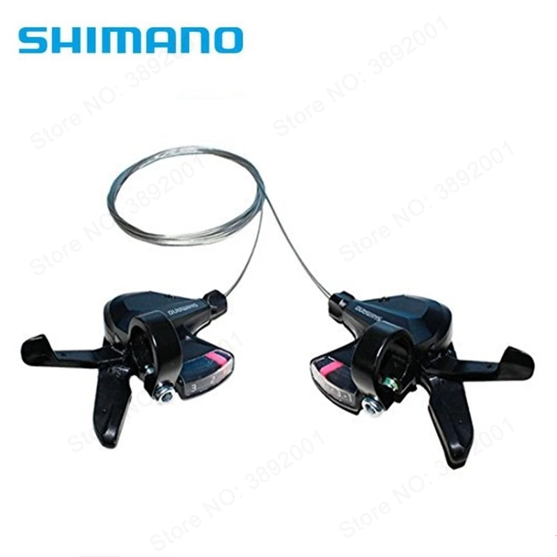 

SHIMANO Altus SL-M310 3x8 3x7 21 24 Speed Shifter Trigger Set Rapidfire Plus w/Shifter Cable