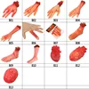 Horror Halloween Props Bloody Hand Haunted Party Decoration Fake Hand Finger Leg Foot Heart Halloween House Decoration Supplies ► Photo 2/3