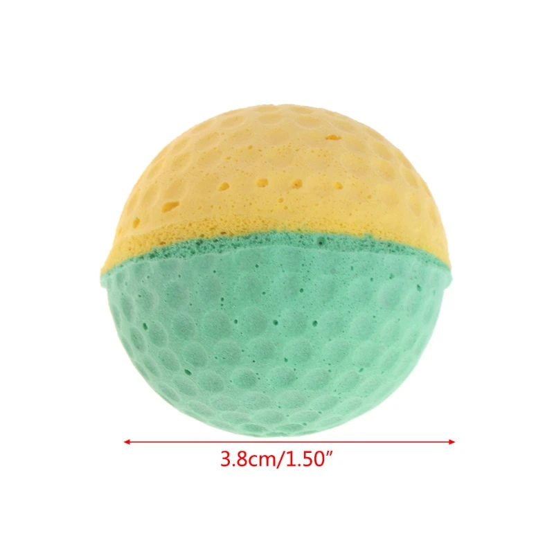 10Pcs Latex Balls Colorful Chew For Dogs Cats Puppy Kitten Soft Elastic Pet Toy 090