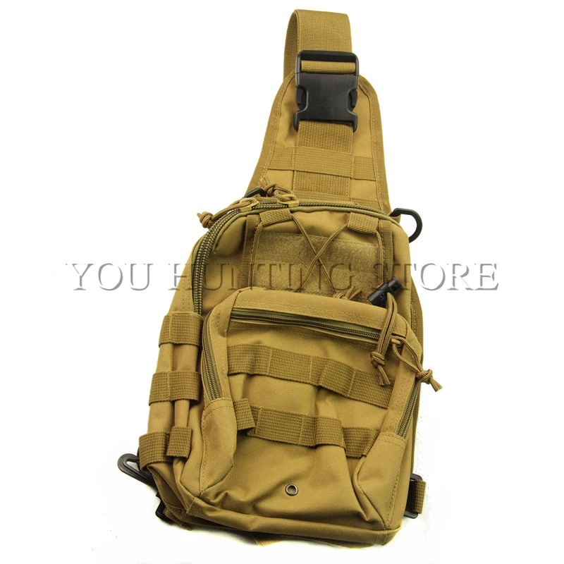 Тактический Открытый спортивный нейлоновый болотный нагрудный пакет охотничий кемпинг кросс-боди слинг одно плечо сумка
