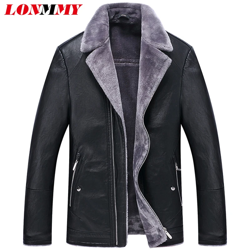 Hommes Cuir Lonmmy yellow 4xl De Zipper Fourrure Col Faux Pu D'hiver Velours Épaissie Veste Mode En Oblique Black Daim 2017new 4rqrHtdXf