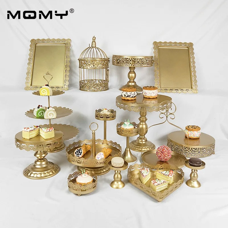 

16pcs Wedding Decorating Decorative Candy Metal Cupcake Cup Cake Stand