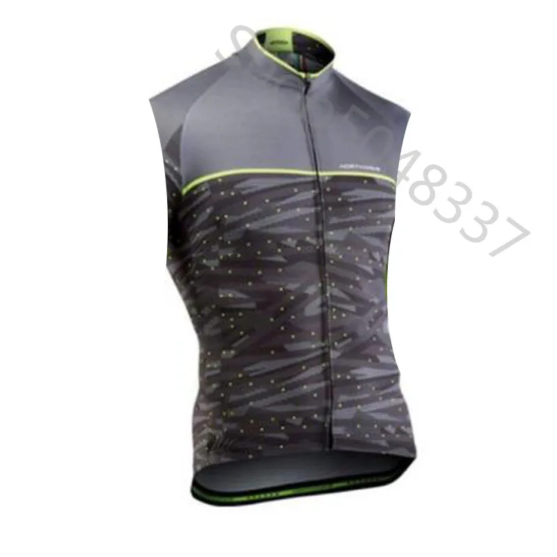 Polyester Cycling Sleeveless Jersey Pro Cycling Vest Shirt Summer MTB Racing Bike Cycling Sportswear For Men NW