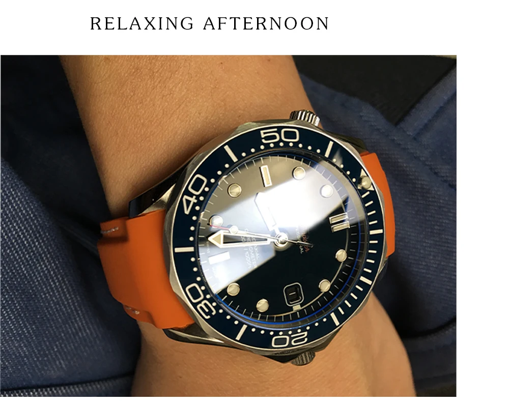 20 мм 22 мм Высокое качество ремешок для часов силиконовый резиновый ремешок для часов изогнутый конец спортивные специально для Omega Seamaster часы для мужчин