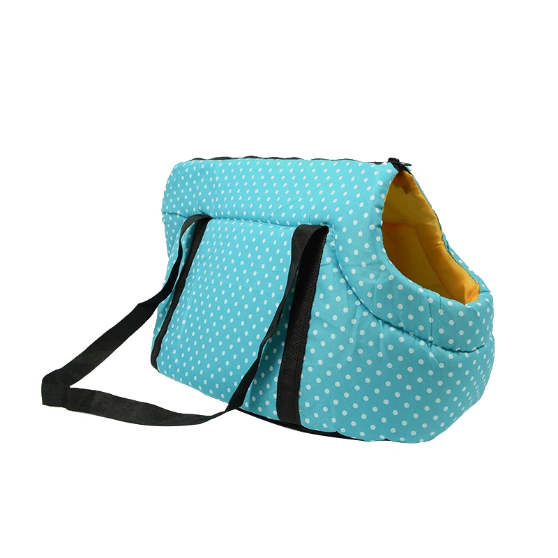 Dot Printed Dog Carrier Bag Cozy & Soft Puppy Pet Dog Travel Carrier Cat Shoulder Carry Bag Pet Handbag Pet Supplies (3)