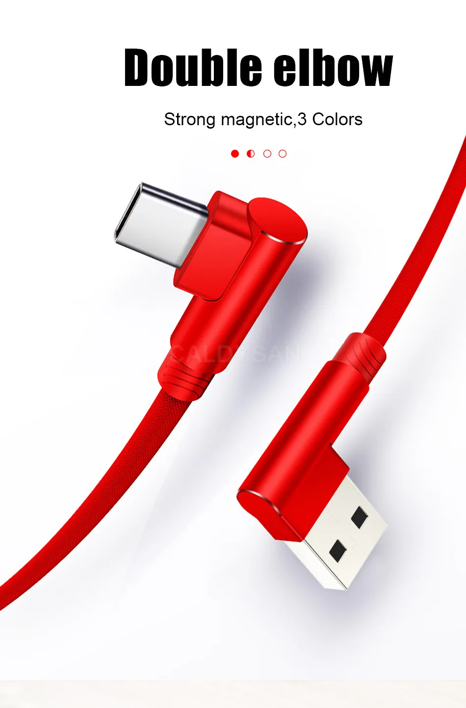 Кабель usb type-C для быстрой зарядки 3 А для huawei, кабель USB C для зарядки и синхронизации данных для samsung Xiaomi, 1 м, 2 м, 3 м, кабель для зарядки телефона