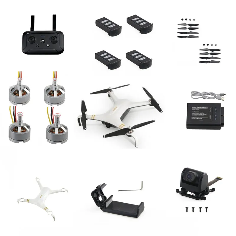 X7 1080P WIFI FPV 1080P Camera GPS RC Drone Spare Part Propeller Battery charger Body Cover Receiver and so on Parts