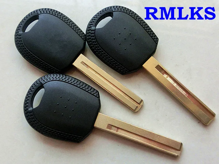 RMLKS Прозрачный чехол для ключа пустой корпус Sorento AMANTI PICANTO CEED Uncut Key Blade с чипом ID46