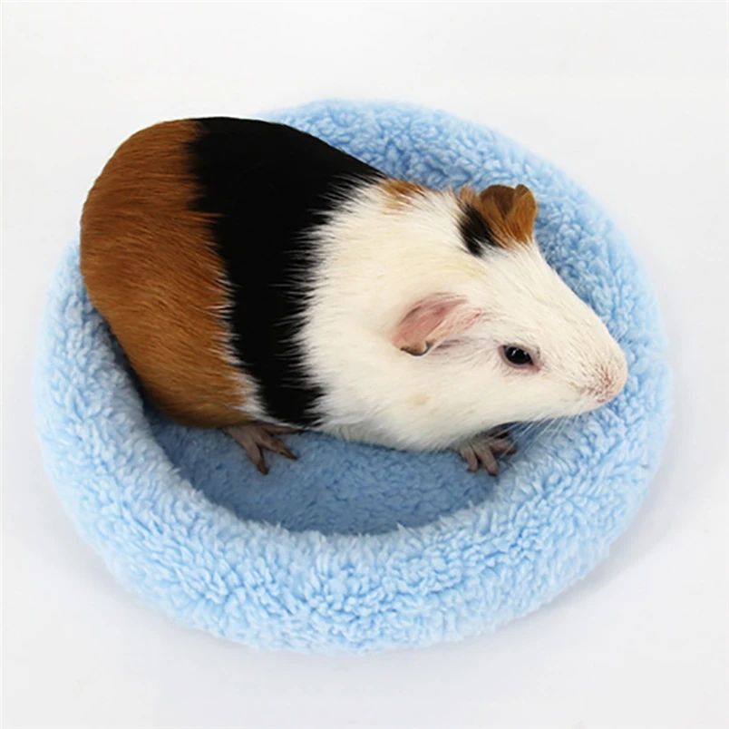 Ocardian hamster huis Soft Fleece Guinea Pig Bed Winter Small Animal