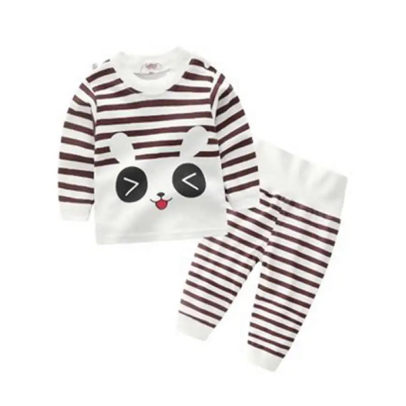 

New Autumn Winter Long Sleeved Baby Underwear The Fall Pajamas Kids Baby Clothes High Waist Protection Belly Pants Underwear
