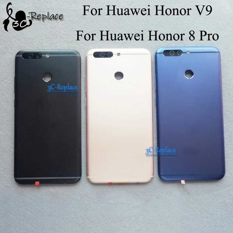 Для huawei Honor 8 Pro DUK-L09/Honor V9 DUK-AL20 DUK-TL30 задняя крышка батарейного отсека, корпус, чехол, запчасти для заднего стекла