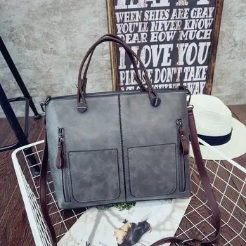 

WxfbBaby luxury genuine leather Fashion boston bag New 2019 designer bag big bags for women vintage evenings Bags for women