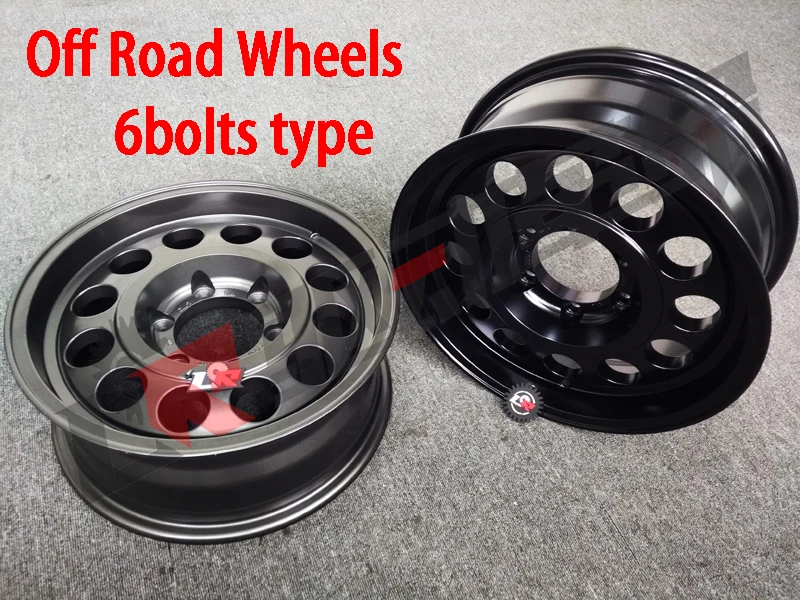 

6 Bolts 16"X6.5JJ Big Foot Alloy Wheels for LC76/79 Off Road Car Styling Accessories