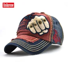 UNIKEVOW хлопковая кепка для мужчин и женщин, Высококачественная бейсболка с черепом, спортивные шапки для отдыха, шапки в стиле хип-хоп