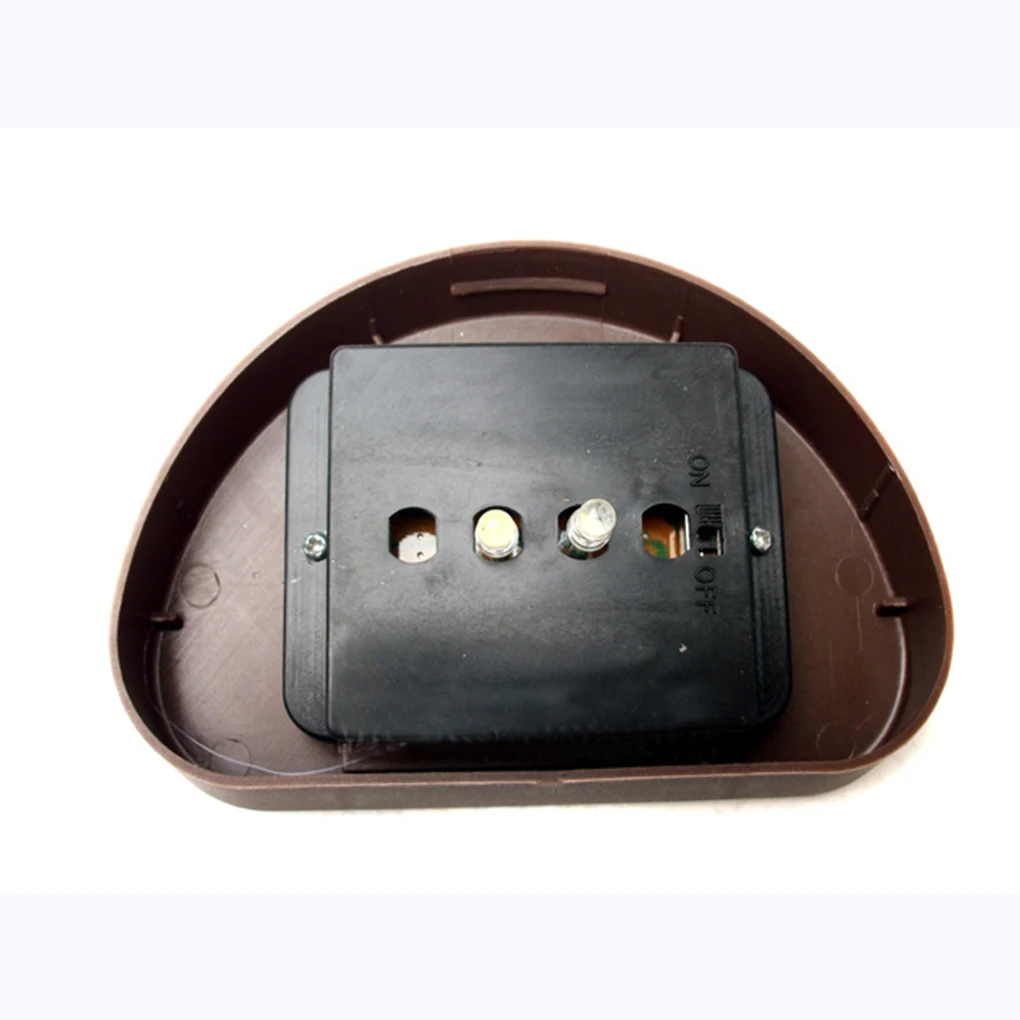 Outdoor Garden Solar Powered Light Gutter Fence Path Wall 2 LED Lamp For walls 11.8*8.1*5.8cm