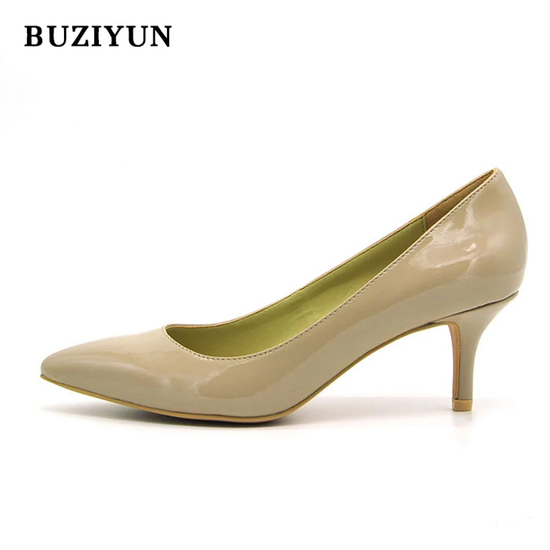 

BUZIYUN So Kate Weedding Shoes Women Roymed Pumps 6cm High Thin Heels Female Office Dress Valentine Shoes Size 36-39