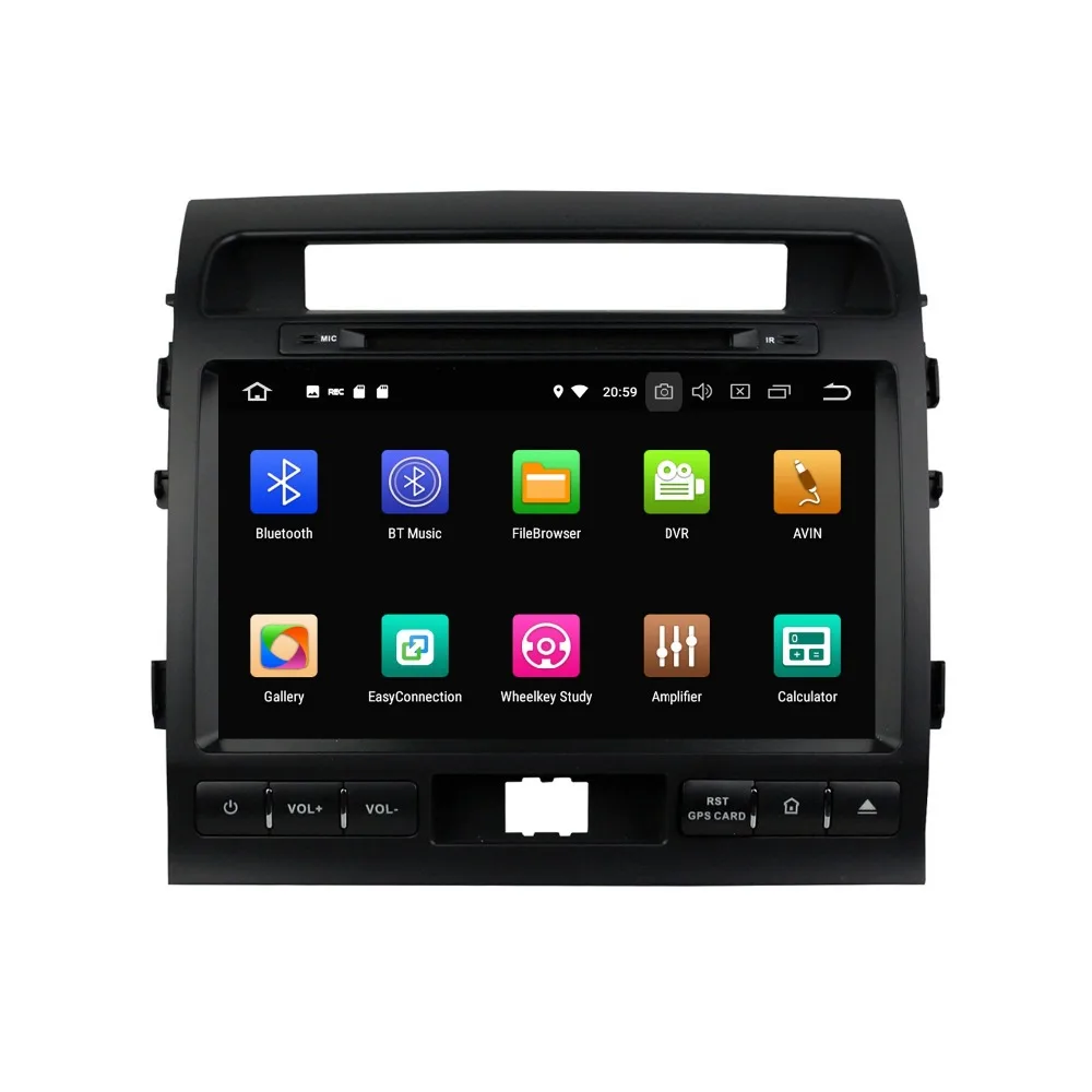 Best 9" Android 8.0 Car DVD Stereo Radio GPS Multimedia for Toyota Land Cruiser 2008 2009 2010 2011 2012 4GB RAM Bluetooth WIFI USB 2 Best 9" Android 8.0 Car DVD Stereo Radio GPS Multimedia for Toyota Land Cruiser 2008 2009 2010 2011 2012 4GB RAM Bluetooth WIFI USB 2