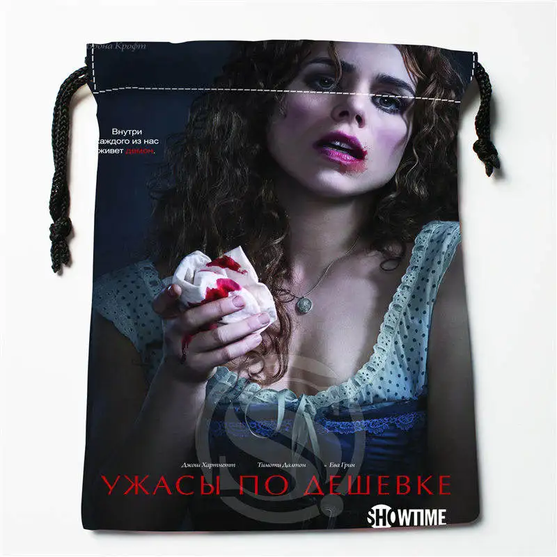 

J&w78 New penny dreadful season Custom Printed receive Bag Compression Type drawstring bags size 18X22cm W725&s78DW