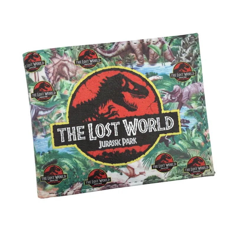 

Free Shipping Anime Wallet THE LOST WORLD JURASSIC PARK Wallets For Young Dollar Price