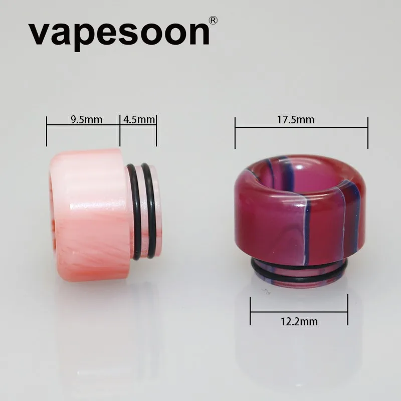 200 шт./лот VapeSoon Смола 810 потека для RDA распылитель мундштук Vape ручка Капельное Советы 810 для курения TFV8 TFV12 кеннеди Goon RDA