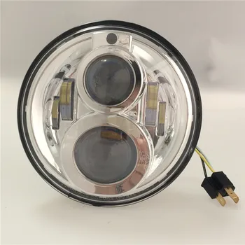 

Emarked moto Round 7 inch LED Headlights For Jk Wrangler Off Road TJ for Harley Touring With Position Light / Parking Light