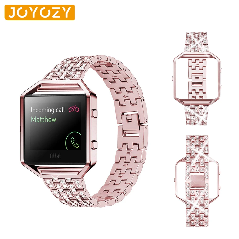 

Joyozy Stainless Steel Wrist watch Band for fitbit blaze Replacement Watch Bracelet Strap Watchband Strap for fitbit blaze band