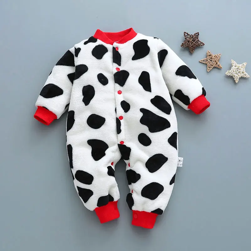 Зимняя одежда для маленьких мальчиков и девочек; леопардовый флисовый комбинезон; Комплект для новорожденных; одежда для маленьких мальчиков и девочек; комбинезоны; пальто; комплекты одежды - Цвет: as picture 11