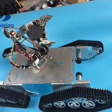 Официальный ismaring T900 4WD металлический робот танк шасси+ Роботизированная рука от китайского производителя/зажим манипулятора с когтями/вышлите ваш заказ прямо к этому поставщику