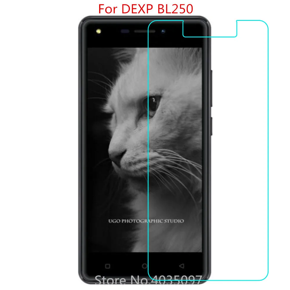 9H 2.5D Закаленное стекло для DEXP BL250 на телефон защитная пленка | Мобильные телефоны