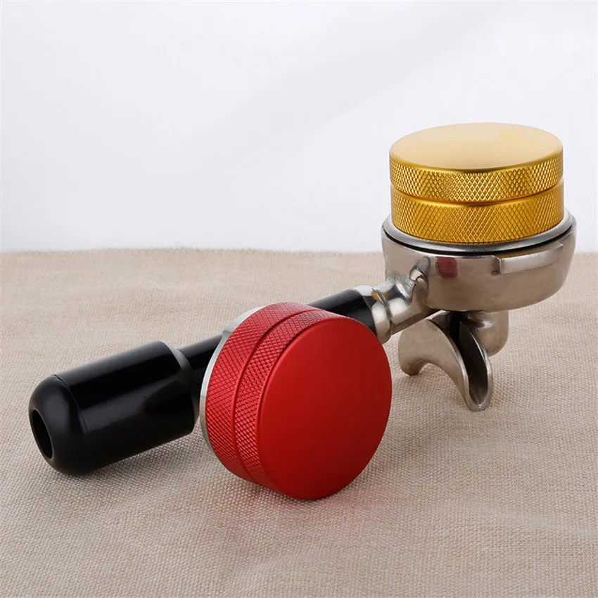 

58mm Coffee Tamper Tools Stainless Steel Adjustable Tamper Three Pulp Espresso Accessories DIY Coffee Tools For Barista