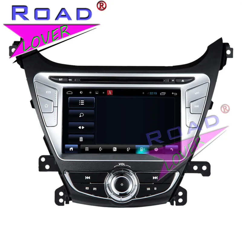  TOPNAVI 2G+32GB Android 6.0 Quad Core Car Multimedia DVD Player Auto Video For Hyundai Elantra 2014