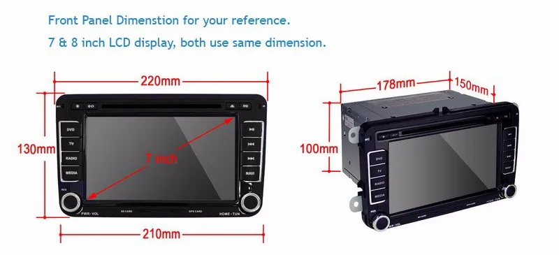 Cheap SilverStrong IPS Android9.0 2din Car DVD for Volkswagen Golf5 for Polo for Tiguan CC B6 B5 for skoda octavia2 fabia 701X30 1
