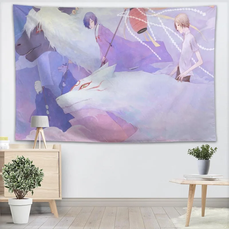 Гобелен Нацумэ Yuujinchou аниме гобелен настенный Лесной покрывало коврик для йоги