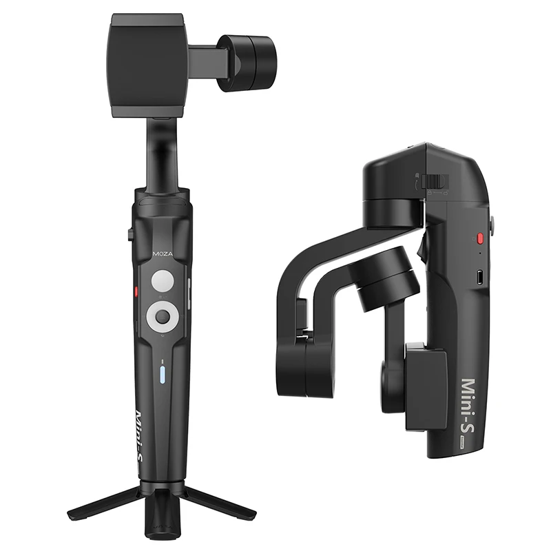 Moza Mini S Foldable 3-Axis Gimbal Pocket-Sized Stabilizer for Andriod iPhone GoPro Vlogging PK MIN